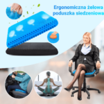 Poduszka zapewniająca ergonomiczne siedzenie