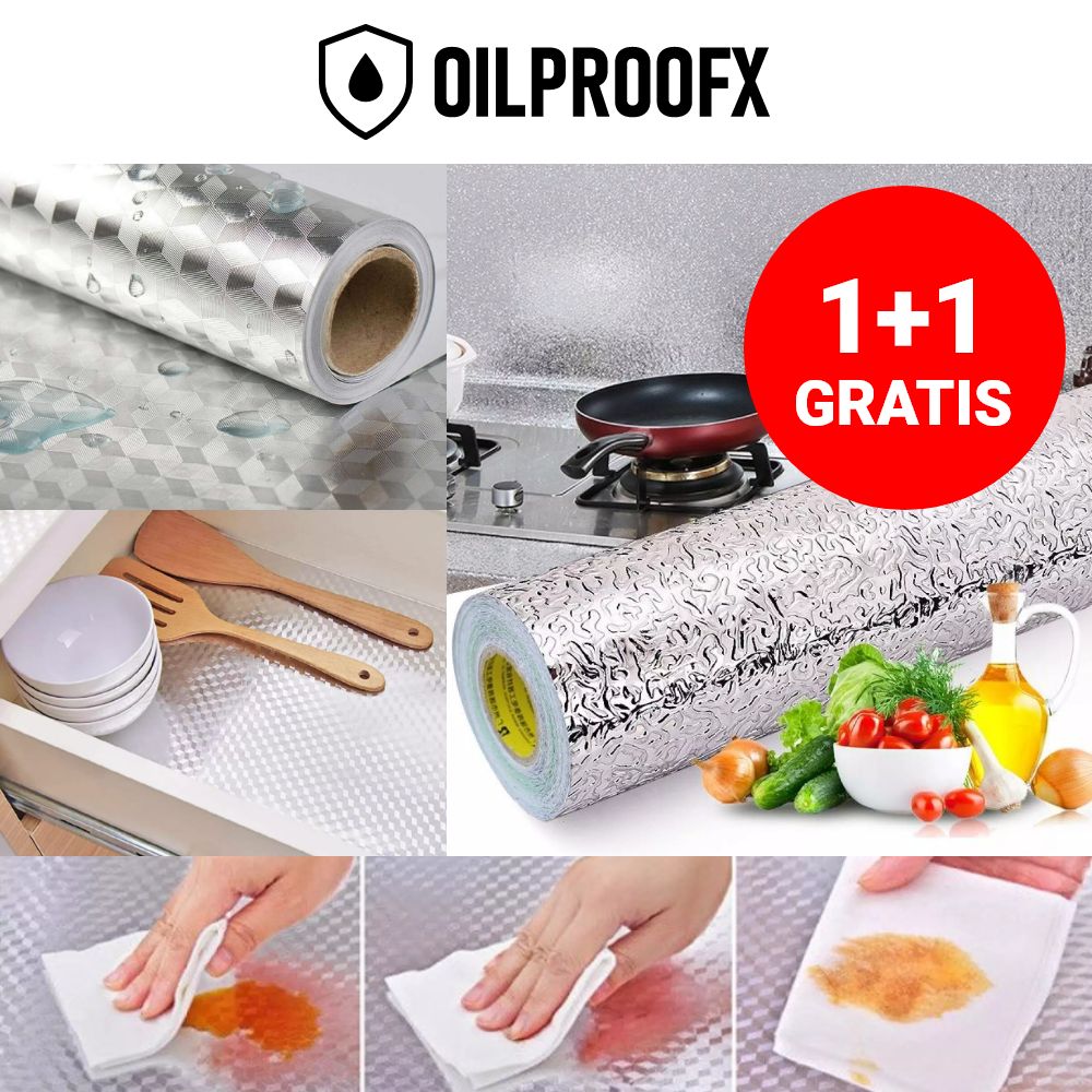 Olejoodporna okleina do kuchni, 1 + 1 GRATIS - OILPROOFX®