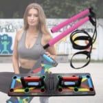 Mata do pompek i drążek do pilatesu