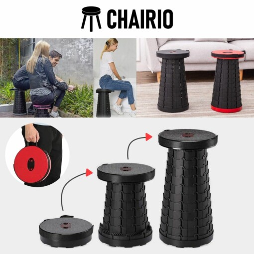 Składane krzesło teleskopowe - CHAIRIO®