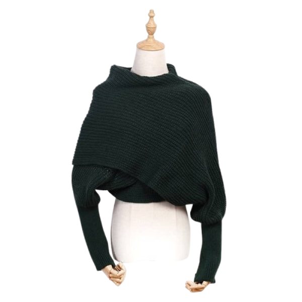 CozyWrap™ – Szalik 2-w-1, który zamienia się w sweter