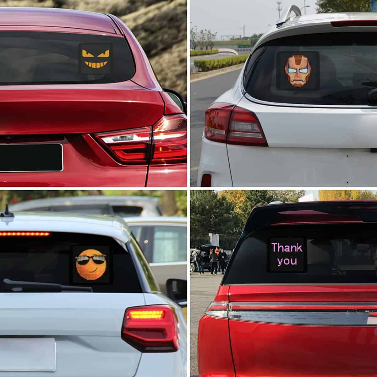 Wyświetlacz LED Bluetooth na przednią szybę - obrazek 3