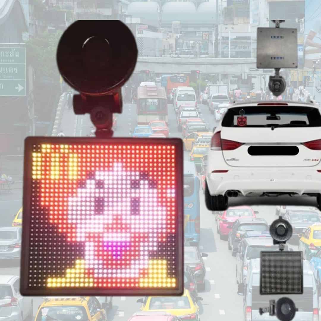 Wyświetlacz LED Bluetooth na przednią szybę - obrazek 6