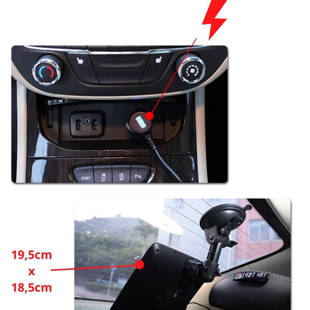 Wyświetlacz LED Bluetooth na przednią szybę - obrazek 4