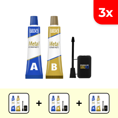 3x FIXILIC FIX® SUPER MOCNY KLEJ AB