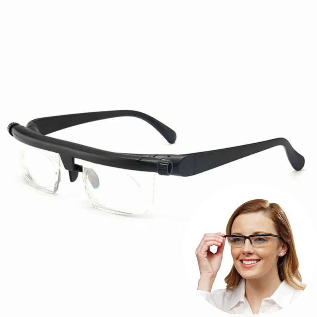 Okulary do czytania o regulowanym polu widzenia