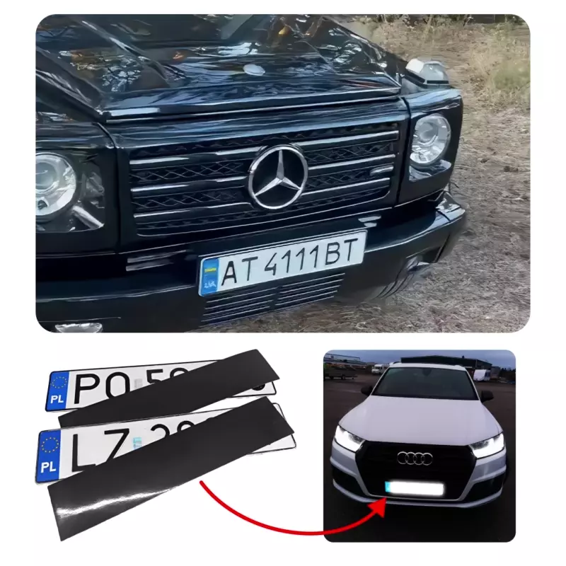 ANTYRADAROWA FOLIA NA TABLICĘ REJESTRACYJNĄ RADARSHIELD™