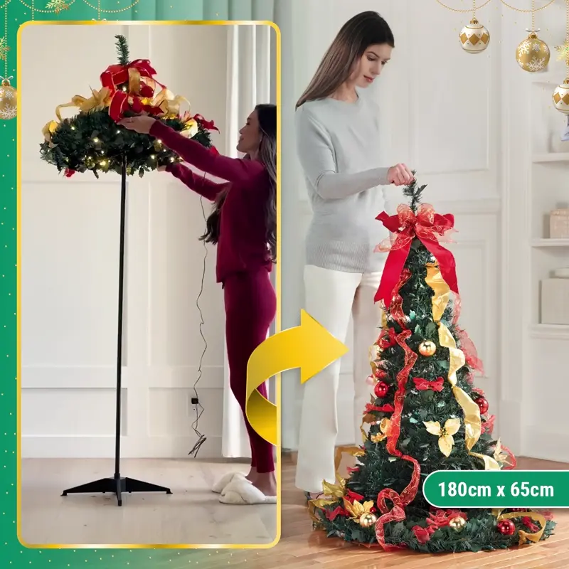Wyskakująca choinka InstaTree™ (180cm x 65cm)
