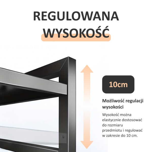 MicroRack™ Rozszerzalna Półka na Kuchenki Mikrofalowe