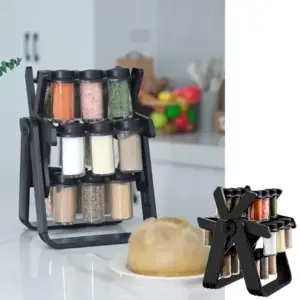 SpicePro ™ - Obracający Organizer na Przyprawy