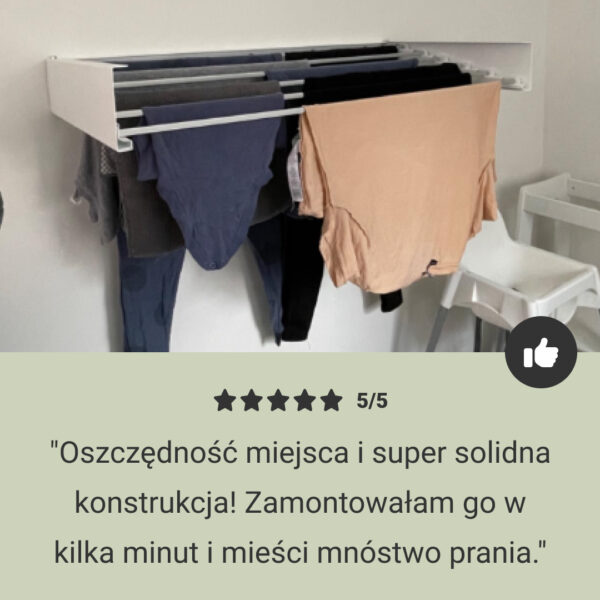 NINJARACK™ SKŁADANA SUSZARKA ŚCIENNA