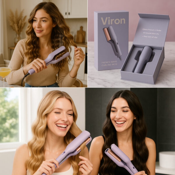 LOKÓWKA TYPU FRENCH WAVE MARKI VIRON™ + PREZENT
