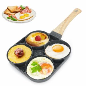 COZYPAN – Nieprzywierająca Patelnia Śniadaniowa z 4 Przegrodami