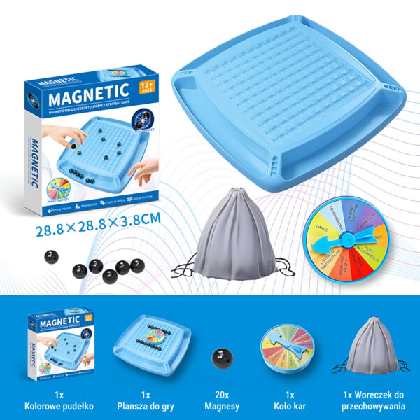 MagnaFun – Gra strategiczna z magnetycznymi kamieniami