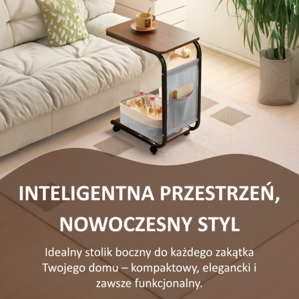 UrbanNest™ - Mobilny Stolik Boczny