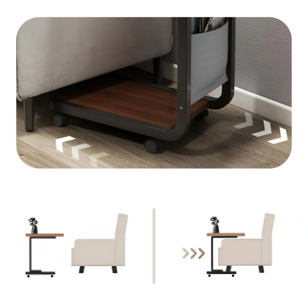UrbanNest™ - Mobilny Stolik Boczny