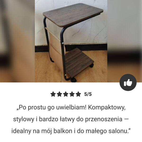 UrbanNest™ - Mobilny Stolik Boczny