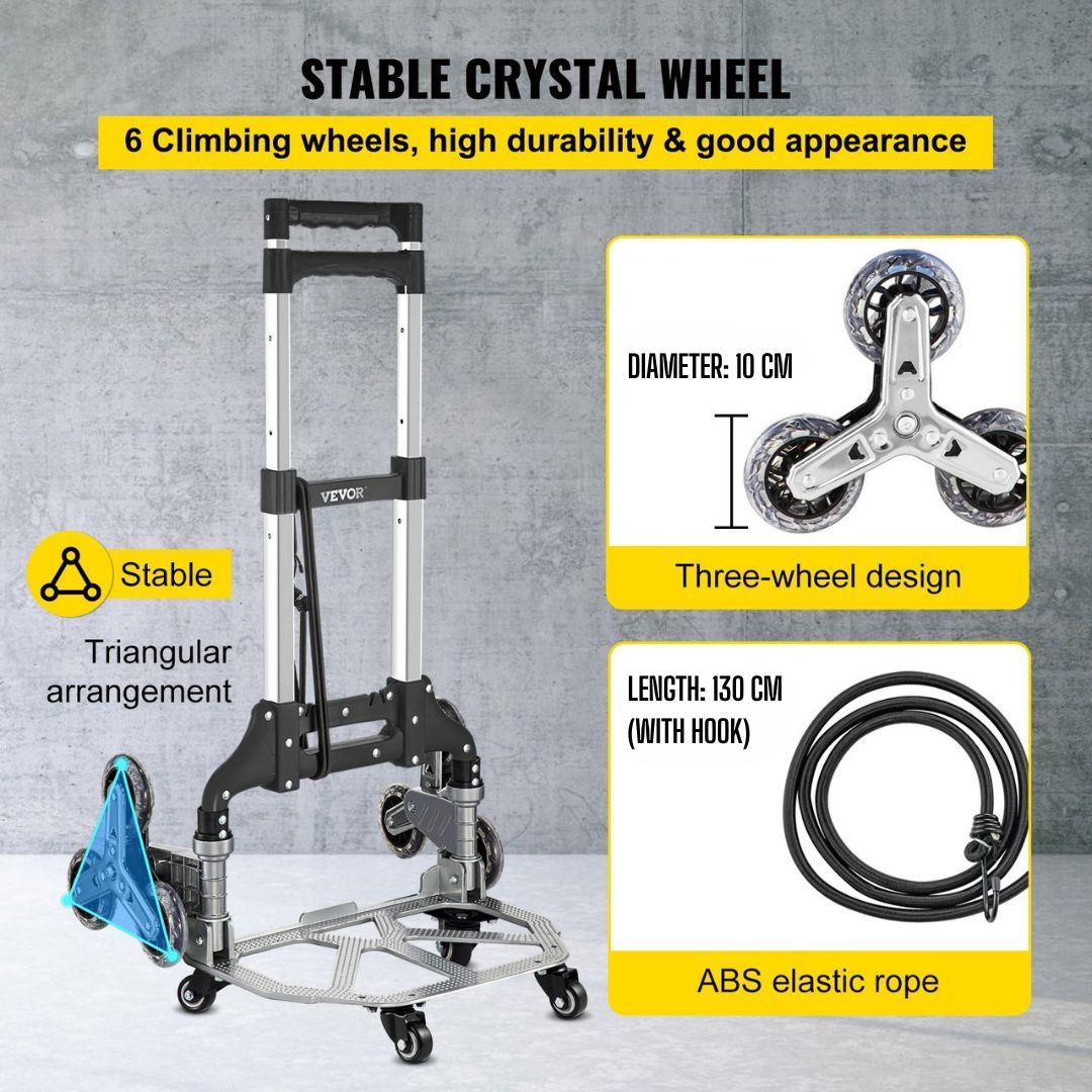 StepGo™ Wózek schodowy na 3 kołach