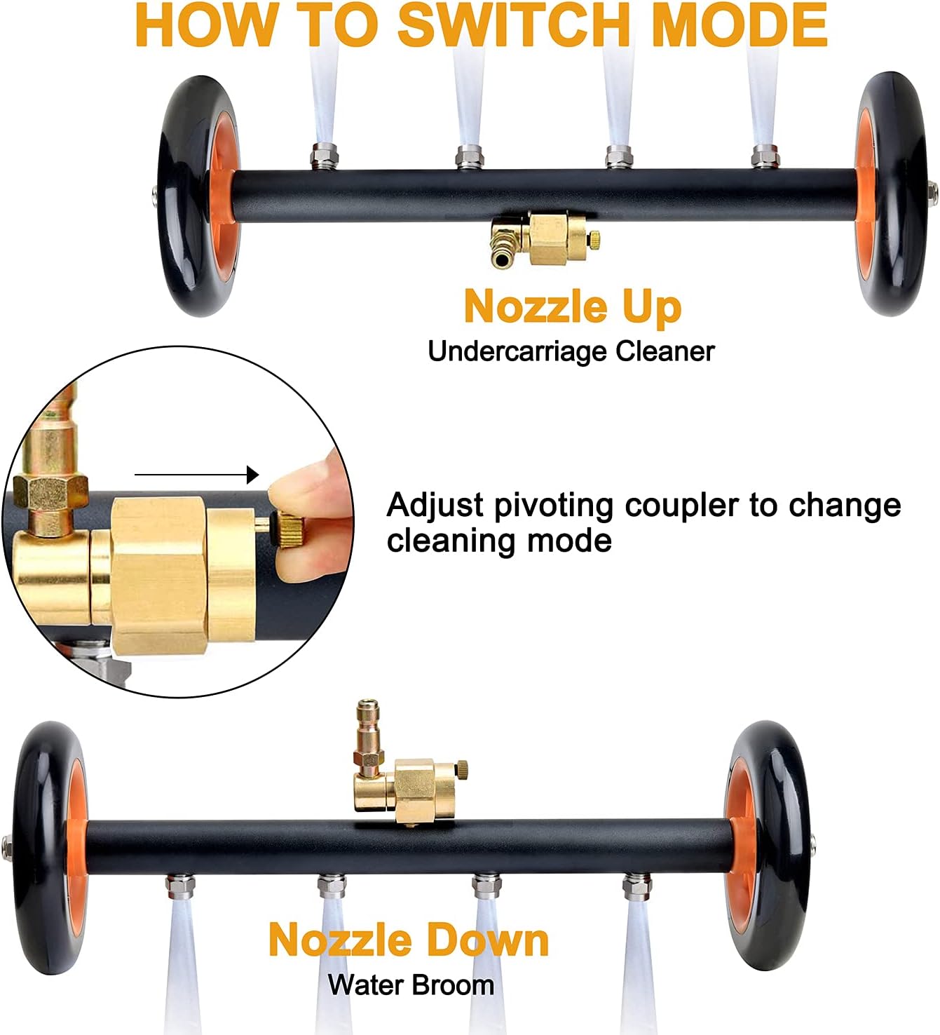 ProClean – Końcówka wodoszczotki 2-w-1