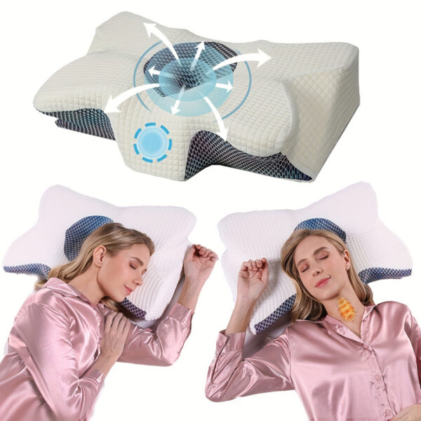 ErgoDream™ - Poduszka Ergonomiczna z Pianki Memory