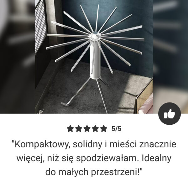 VIRELLO™ - Składana Suszarka na Pranie Ośmiornica