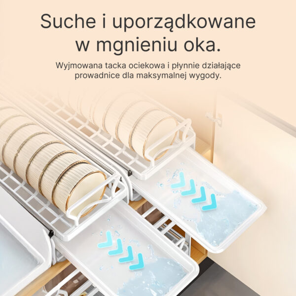SlideDry™ – Wysuwana Suszarka do Naczyń