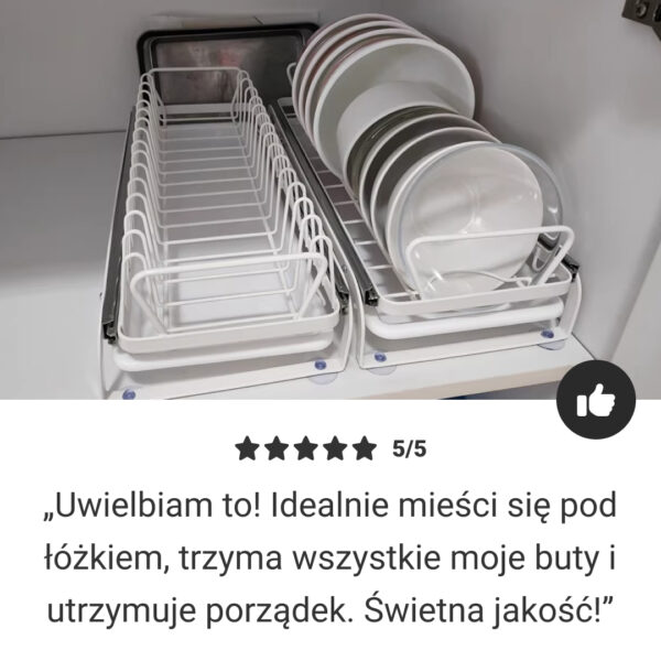 SlideDry™ – Wysuwana Suszarka do Naczyń