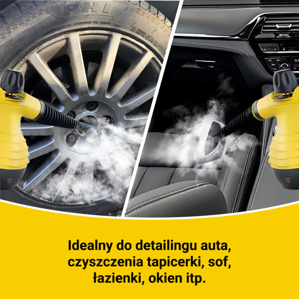 STEAMY® Parownica z powietrzem pod ciśnieniem – Wszystko w jednym z 9 ekskluzywnymi akcesoriami