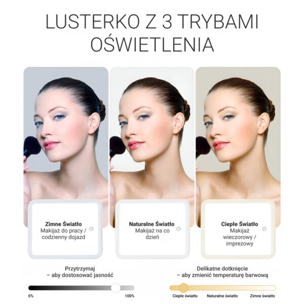 GlowBag™ -  Przenośna Torba Na Makijaż z Podświetlanym Lustrem