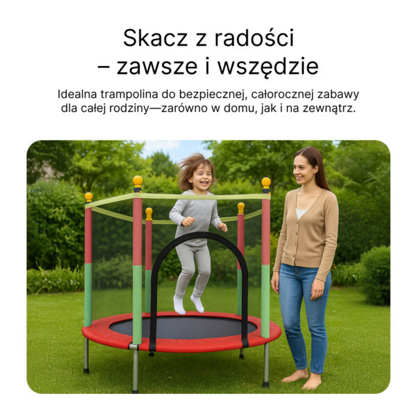 FunLeap – Uniwersalna Trampolina Wnętrze & Zewnątrz