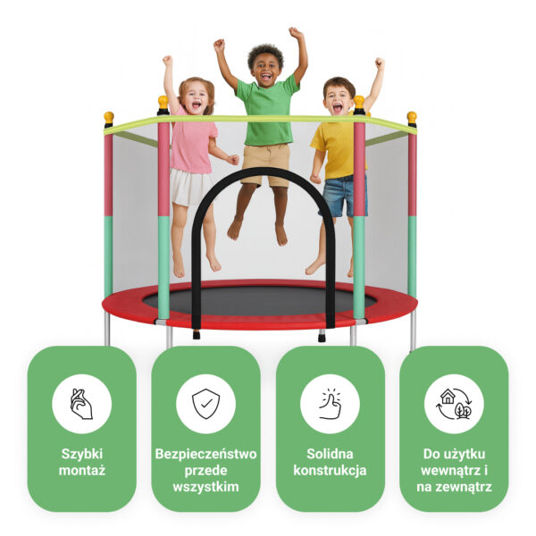 FunLeap – Uniwersalna Trampolina Wnętrze & Zewnątrz