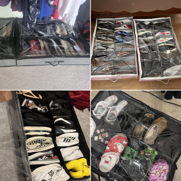 StoreEase™ - Organizer na buty pod łóżko