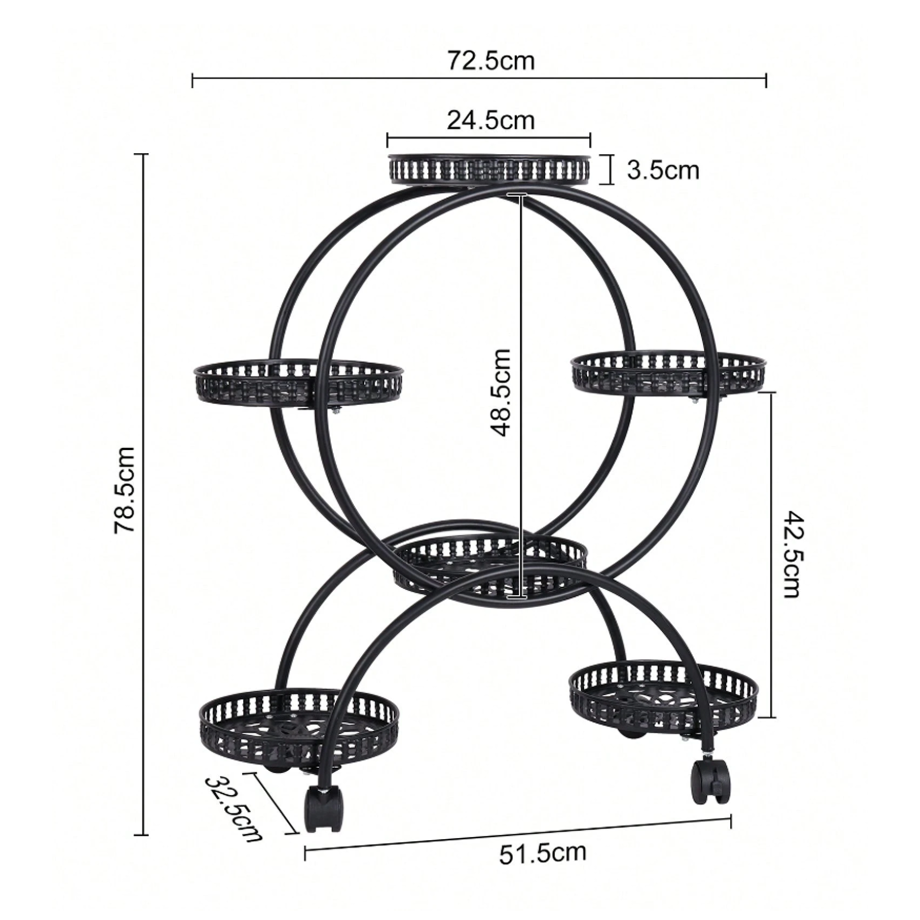 Verdana™ - Elegancki stojak na kwiaty