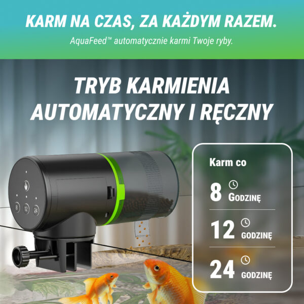 AquaFeed™ -  Automatyczny Karmnik dla Ryb