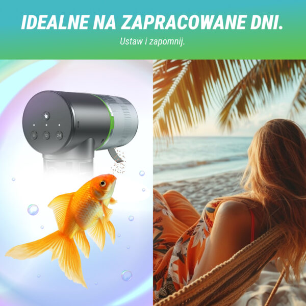 AquaFeed™ -  Automatyczny Karmnik dla Ryb