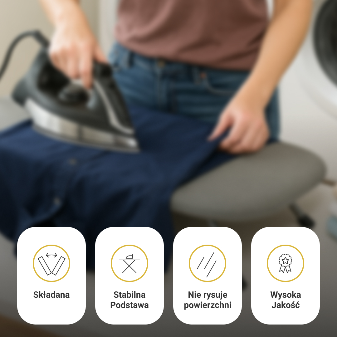 IronEase™ - Składana deska do prasowania