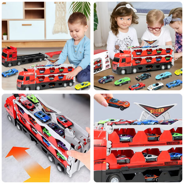 MEGA CIĘŻARÓWKA RACERTRUCK™ Z MOŻLIWOŚCIĄ ROZSZERZENIA