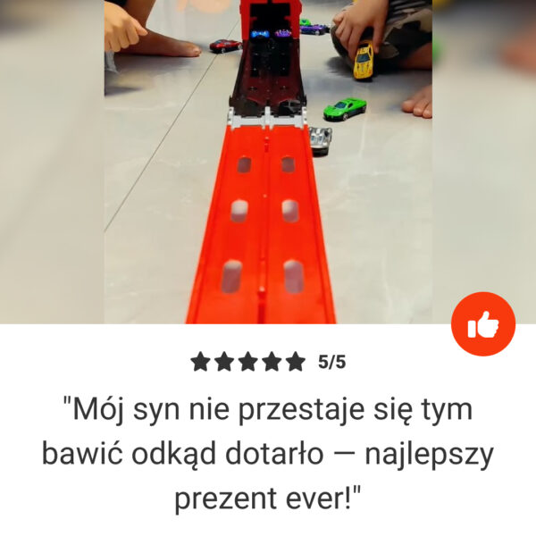 MEGA CIĘŻARÓWKA RACERTRUCK™ Z MOŻLIWOŚCIĄ ROZSZERZENIA