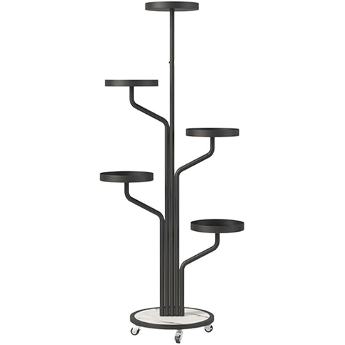 Floro™ - Elegancki stojak na kwiaty 5-poziomowy z kółkami