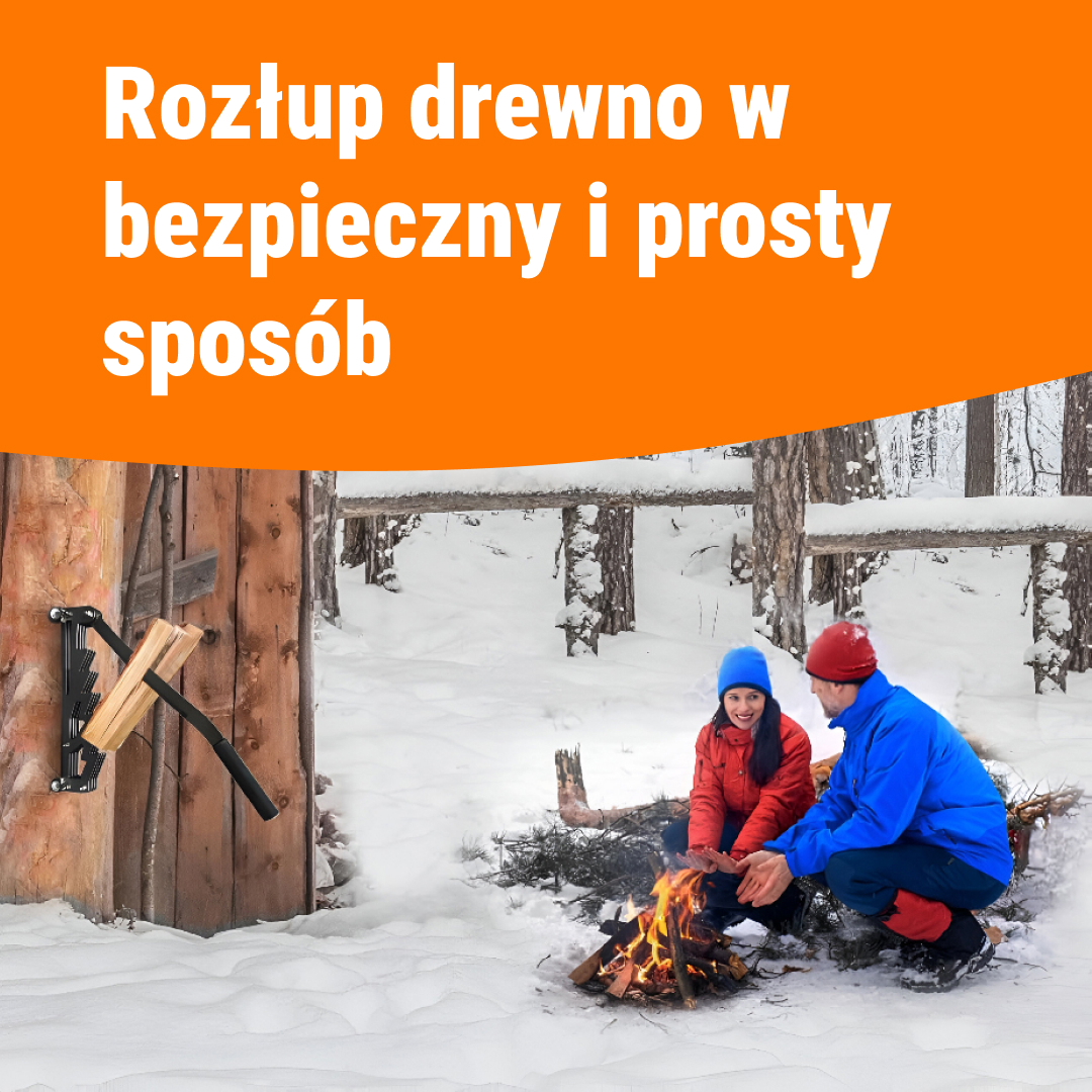 Logma™ – Ręczny rozłupywacz drewna montowany na ścianie - obrazek 2