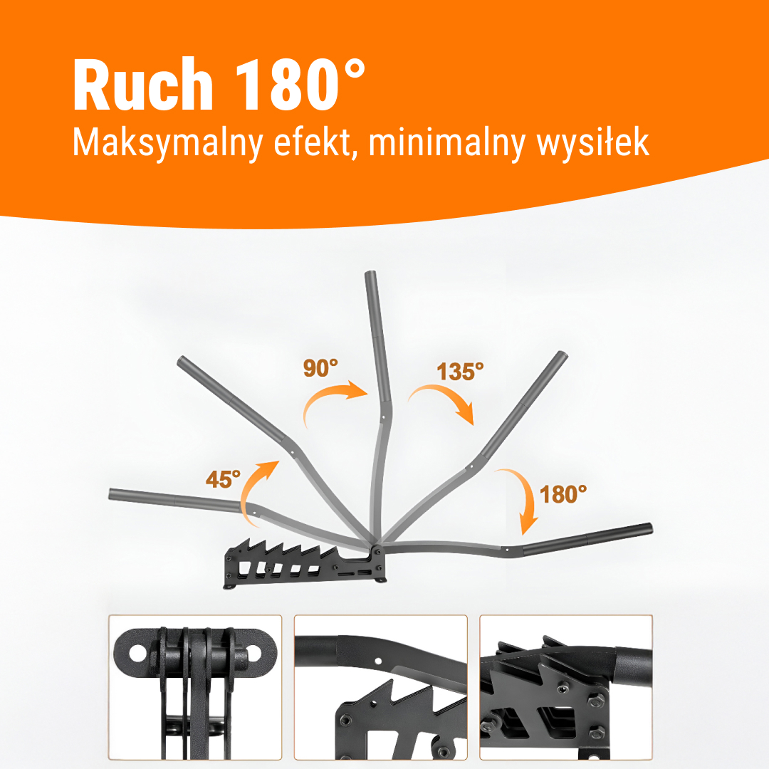 Logma™ – Ręczny rozłupywacz drewna montowany na ścianie - obrazek 4