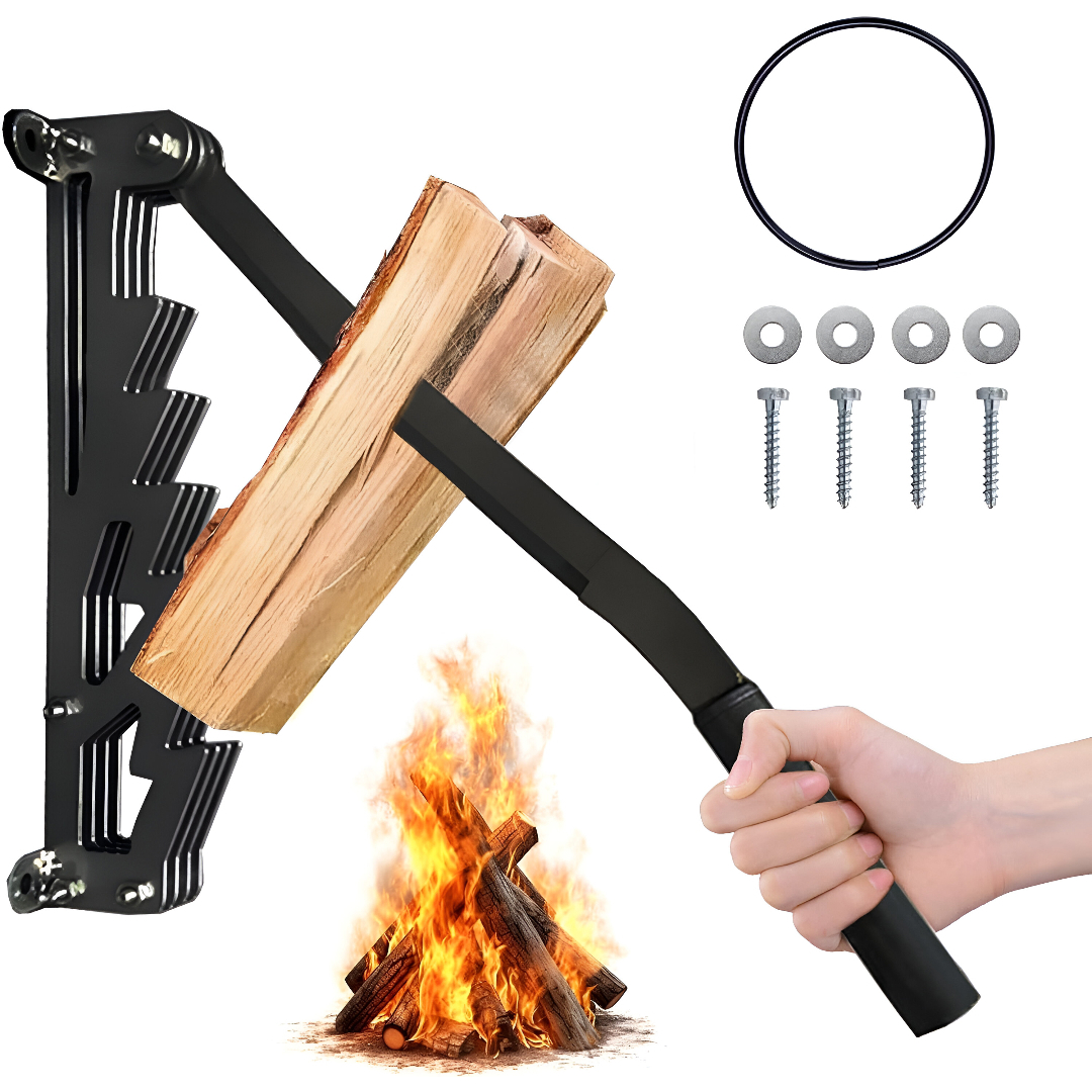 Logma™ – Ręczny rozłupywacz drewna montowany na ścianie - obrazek 6