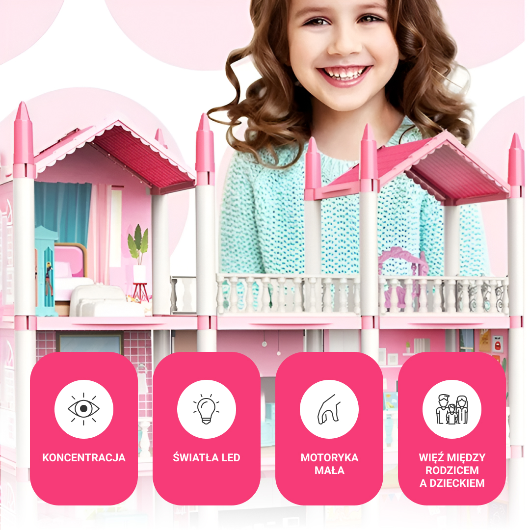 DreamVilla™ – Zamek zabawkowy księżniczki