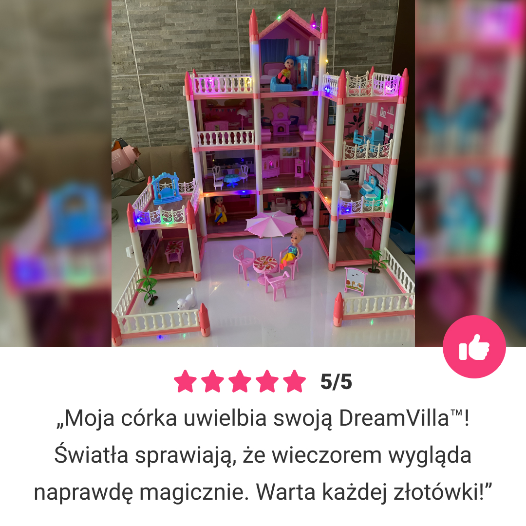 DreamVilla™ – Zamek zabawkowy księżniczki